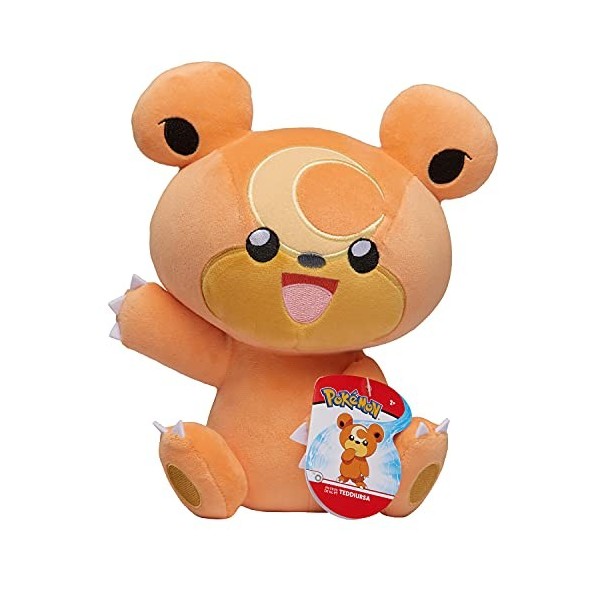 Bandai Pokémon-Peluche 20 cm Teddiursa, WT0056