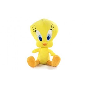 Play by Play Looney Tunes Peluche Looney Tunes Sitting Super Soft 17/26 cm, Taz Taille Unique