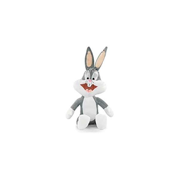 Play by Play Looney Tunes Peluche Looney Tunes Sitting Super Soft 17/26 cm, Taz Taille Unique