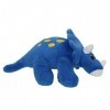 Wilberry Dinosaures Tricératops Peluche, Bleu WB001405