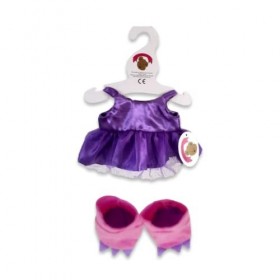 Build Your Bears Wardrobe- Duffle Coat + Tutu Monstre Halloween Rose Bonbon Teddy Bear Clothes vêtements Ours en Peluche, F