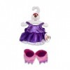 Build Your Bears Wardrobe- Duffle Coat + Tutu Monstre Halloween Rose Bonbon Teddy Bear Clothes vêtements Ours en Peluche, F