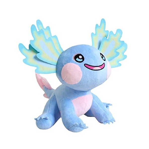 ZEKKLE Peluche Axolotl en Peluche - Poupée doreiller en Peluche Axolotl en Peluche Douce,Squishy Cute Toy Plushy pour garçon