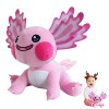 ZEKKLE Peluche Axolotl en Peluche - Poupée doreiller en Peluche Axolotl en Peluche Douce,Squishy Cute Toy Plushy pour garçon