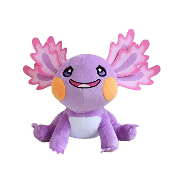 ZEKKLE Peluche Axolotl en Peluche - Poupée doreiller en Peluche Axolotl en Peluche Douce,Squishy Cute Toy Plushy pour garçon