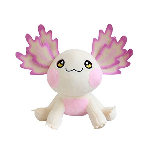 ZEKKLE Peluche Axolotl en Peluche - Poupée doreiller en Peluche Axolotl en Peluche Douce,Squishy Cute Toy Plushy pour garçon