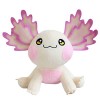 ZEKKLE Peluche Axolotl en Peluche - Poupée doreiller en Peluche Axolotl en Peluche Douce,Squishy Cute Toy Plushy pour garçon