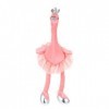 TOYANDONA Flamingo Poupée Peluche Animal Peluche Poupée Flamingo Suspendus Ornement Oiseau Figurine Jouet Valentine Cadeau Pe