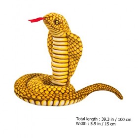 ERINGOGO Accessoire De Serpent Domestique Chassé Faux Accessoire De Serpent Jouet du Poisson Davril Jouet De Serpent Farce S