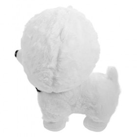 VICASKY Bichon Poupée Chien Coussin Oreiller Câlin Oreiller Chiot Coussin Drôle Oreiller Jouet Peluche Animal pour Enfant Chi