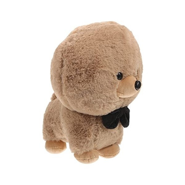 VICASKY Bichon Poupée Chien Coussin Oreiller Câlin Oreiller Chiot Coussin Drôle Oreiller Jouet Peluche Animal pour Enfant Chi