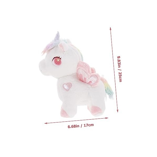 ERINGOGO Peluche Licorne Peluche Licorne Jouet Licorne Poupée Enfants Jouets pour Filles Animaux pour Enfants Enfant Licorne 