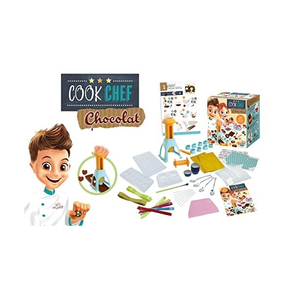 Buki - 7166 - Cook chef - chocolat