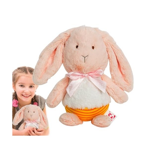 NEECS Animal en Peluche de Lapin,Peluche de Lapin en Peluche, Jouets en Peluche de poupée de Lapin de Pâques, Lapin en Peluch