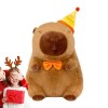 Samuliy Jouets en Peluche Capybara - Poupée en Peluche Capybara - Peluches Capybara Confortables, poupées en Forme danimal e