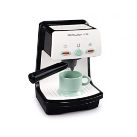 Smoby - Rowenta Espresso - Machine à Café pour Enfant - Jouet dImitation - Fonctions Sons et Lumières - 310597, Noir