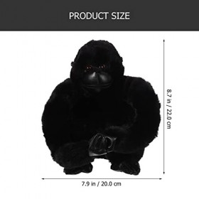 STOBOK Gorille en Peluche Poupée en Peluche Gorille en Peluche en Peluche Gorille en Peluche Poupée Gorille en Peluche Jouet 