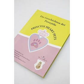 Joy Toy 20648 Joytoy Princesse Maja de Hohenzollern Pauli Adopt me Peluche 18 cm avec Bracelet pour Le Nouveau BFF et Livre d