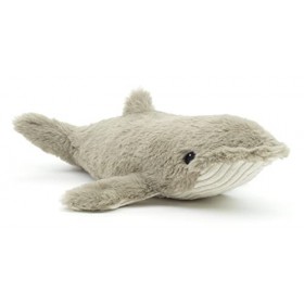 Uni-Toys Eco-Line - Baleine à Bosse - Matériau 100% recyclé - 26 cm Longueur - Peluche Baleine - Peluche, Doudou