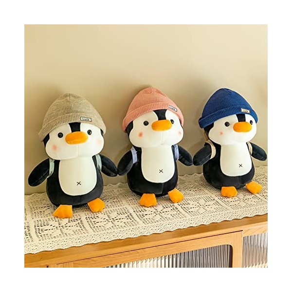 Uposao Pingouin Peluches Jouets, Mignon Pingouin Poupée Peluche Animal Jouet en Peluche, Animal en Peluche Kawaii Cadeaux Jou