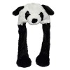 JOYHY Enfant Adultes Peluche Mouvement doreille Oreille Flap Chapeau Panda