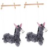 Âne Marionnette Jouets De Marionnettes en Bois Marionnette Licorne Marionnette Animaux en Peluche Mannequin Ventriloque Bâclé