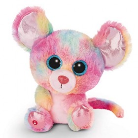 NICI Doudou-Peluche GLUBSCHIS Souris Candypop 15cm, avec des Grands Yeux Scintillants, 45567, No Color