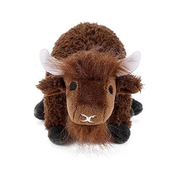 Zappi Co Peluche en Forme de Bison pour Enfants - - 12-15 cm - Bison