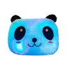 LICHENGTAI Peluche Coussin, LED Panda Oreiller Peluche Coussin Coussins Peluche pour Enfants, Coussin Lumineux Coussin Lumine