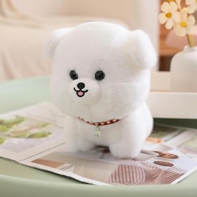 XDDBBB Adorbale Peluche Peluche Mignon Shiba Inu Chien en Peluche Peluche Grosse tête Animal Bichon Husky Chiot poupée Enfant