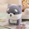 XDDBBB Adorbale Peluche Peluche Mignon Shiba Inu Chien en Peluche Peluche Grosse tête Animal Bichon Husky Chiot poupée Enfant