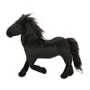 Hpory Peluche Cheval, Réaliste Cheval Peluche Poupée Mignon Oreillers en Peluche Cheval, Stuffed Animal Cheval en Peluche Cou