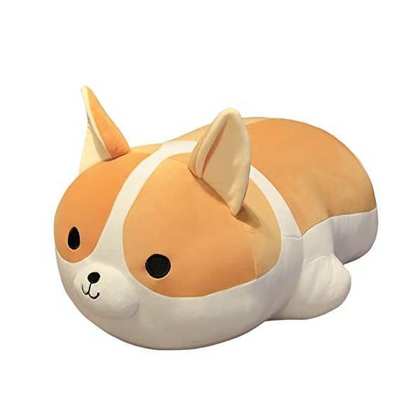 Mignon Corgi Chien en Peluche 40cm, Shiba Inu Étreindre Oreiller Peluche Animal Coussin Moelleux Oreillers en Peluche Chien P