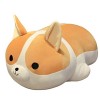 Mignon Corgi Chien en Peluche 40cm, Shiba Inu Étreindre Oreiller Peluche Animal Coussin Moelleux Oreillers en Peluche Chien P