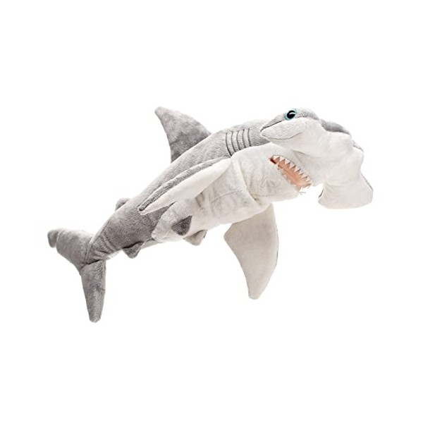 Uni-Toys - requin marteau - 26 cm longueur - poisson en peluche, requin - peluche, doudou