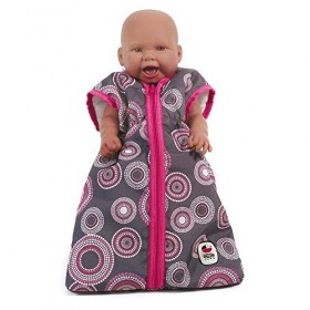 Bayer Chic 2000-Sac de Couchage pour poupée jusquà 55 cm, 792 87, Perles Rose Vif