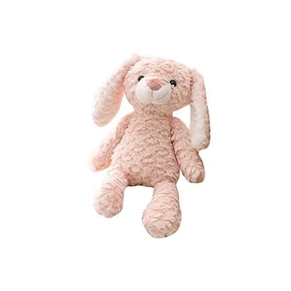 JAWSEU Peluche Doudou, Peluche Doudou Lapin, Peluche Doudou Bebe, Animal en Peluche Peluche Interactive pour Bébé Peluche Dou