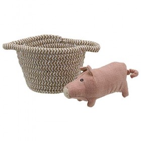 Wilberry Animaux domestiques dans Paniers Cochon Peluche