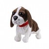 Fdit Robot Jouet Électronique Chiens en Peluche Contrôle Sonore Interactif Écorce Stand Marche Électronique Pet Jouets Cadeau