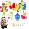 2 Pièces Bébé Jouet de Poussette, Jouets Suspendus Spirale, Peluche Spirale DActivité Bébé, Jouets Suspendus Spirale, Jouets