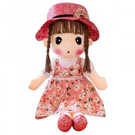 Poupée de Chiffon, poupee chiffon Fille Mignon Jouet en Peluche Bébé Douce Poupée Poupon O nement Maison Plush Toys Poupée Ad