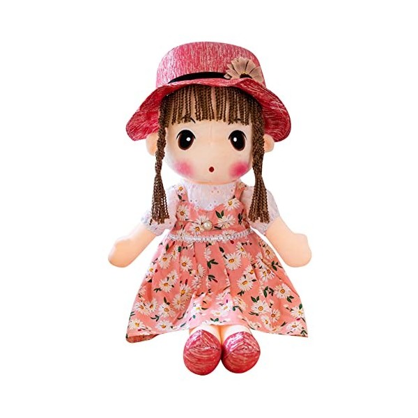 Poupée de Chiffon, poupee chiffon Fille Mignon Jouet en Peluche Bébé Douce Poupée Poupon O nement Maison Plush Toys Poupée Ad