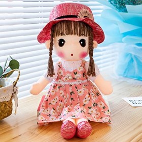 Poupée de Chiffon, poupee chiffon Fille Mignon Jouet en Peluche Bébé Douce Poupée Poupon O nement Maison Plush Toys Poupée Ad