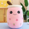 KiLoom Peluche Bubble Tea Peluche Jouet Peluche Cup en Forme d’Oreiller Nourriture Rembourrée Soft Back Cushion Kid Birthday 