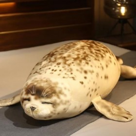 PRETYZOOM Lion De Mer Peluche Animal en Peluche Joint Océan Animal Poupée Kawaii Peluches Mignon Étreinte Oreiller De Couchag