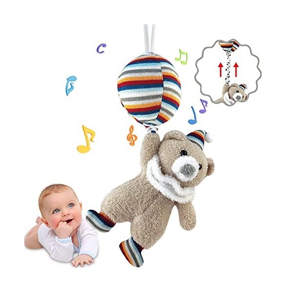 Jouets pour poussettes,Musique de bébé Boîte,Bébé Jouet de Poussett