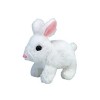 HADAVAKA Jouet Interactif Peut Marcher Et Parler Jouet Lapin Électrique, Peluche Lapin Lapin Animal De Compagnie Jouet Électr