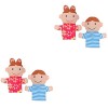 Jouets DéVeil Jouets Enfants Jouets Déveil Cadeau Rôle Tissu Conte Éducatif en Peluche À Main: Fils Fille Enfants Doux Mais