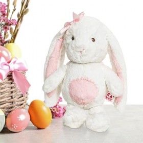 Povanjer Jouet en Peluche Lapin, Animal en Peluche Lapin - Animaux en Peluche de poupée de Lapin | Oreiller en Peluche Doux e