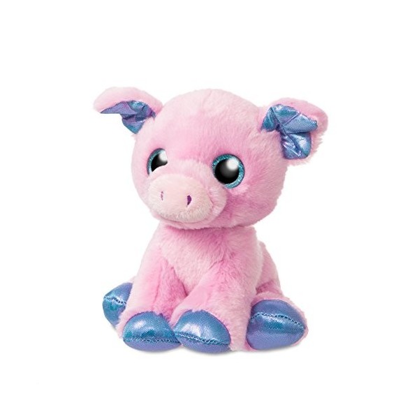 Aurora, 60947, Sparkle Tales, Primrose Le Cochon Peluche, 18 cm, Rose